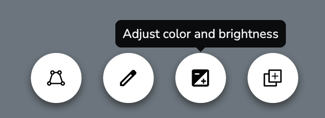 Clone tool controls