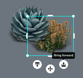 Layer controls - bring forward