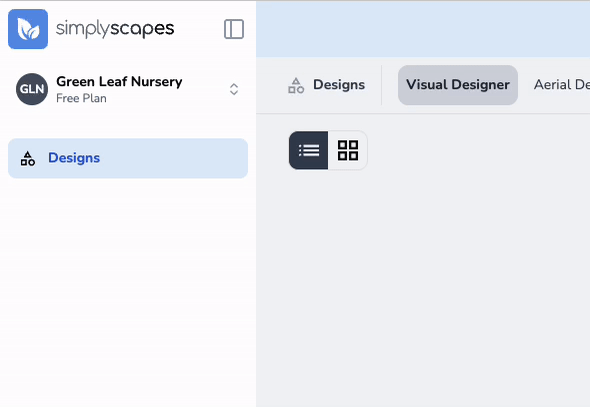 Switching between workspaces